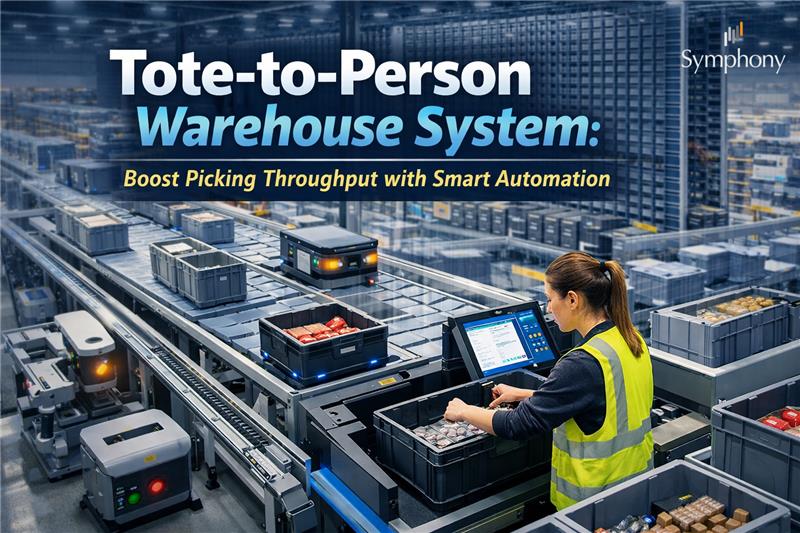 Tote-to-Person warehouse automation improving efficiency and accuracy