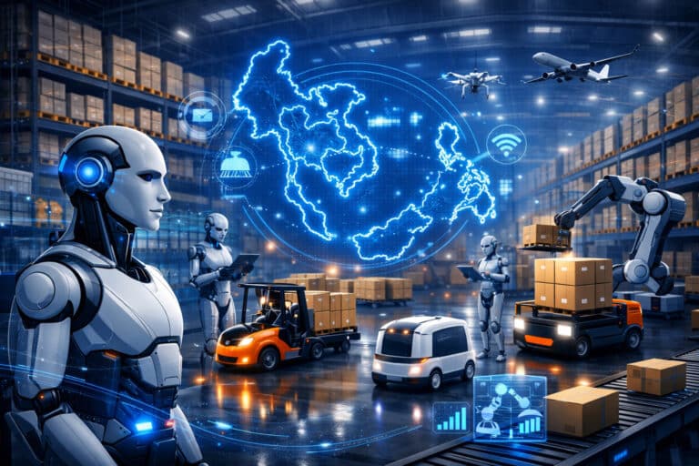 Gudang ASEAN yang menerapkan AI agentik untuk logistik cerdas